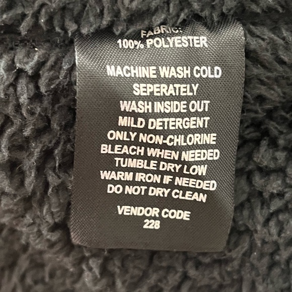 Akademiks Full Zip Sherpa Lined Mock Neck Jacket Size M - Picture 11 of 11